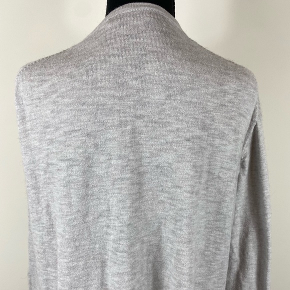Madewell | Women’s Light Gray Cardigan Sweater | 2X - Picture 5 of 7